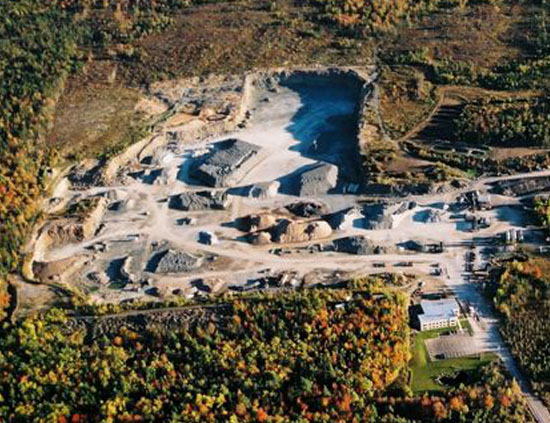 Aerial View of the Quarry